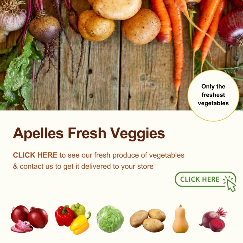 The fresh vegetable produce of Apelles